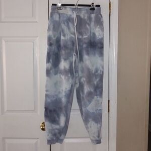 Rue 21 bluish gray tie dye sweatpants  Sz L